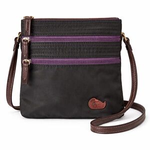 Rare sold out in stores  Dooney & Bourke Nylon Leather Organizer Crossbody